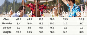 COOFANDY Mens Hawaiian Shirt Short Sleeve Button Down Shirt Tropical Summer Beach Shirt