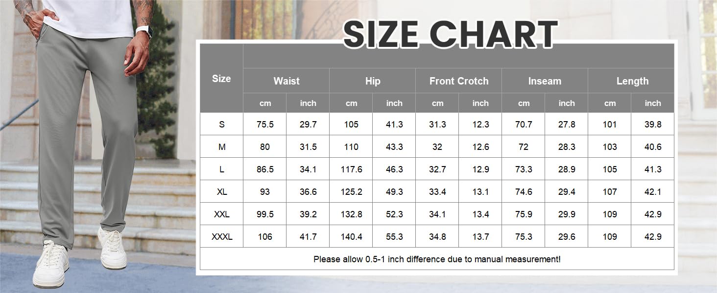 COOFANDY Men's Sweatpants Open Bottom Lightweight Athletic Running Joggers Gym Workout Pants with Zipper Pockets
