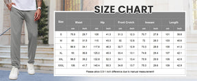 COOFANDY Men's Sweatpants Open Bottom Lightweight Athletic Running Joggers Gym Workout Pants with Zipper Pockets