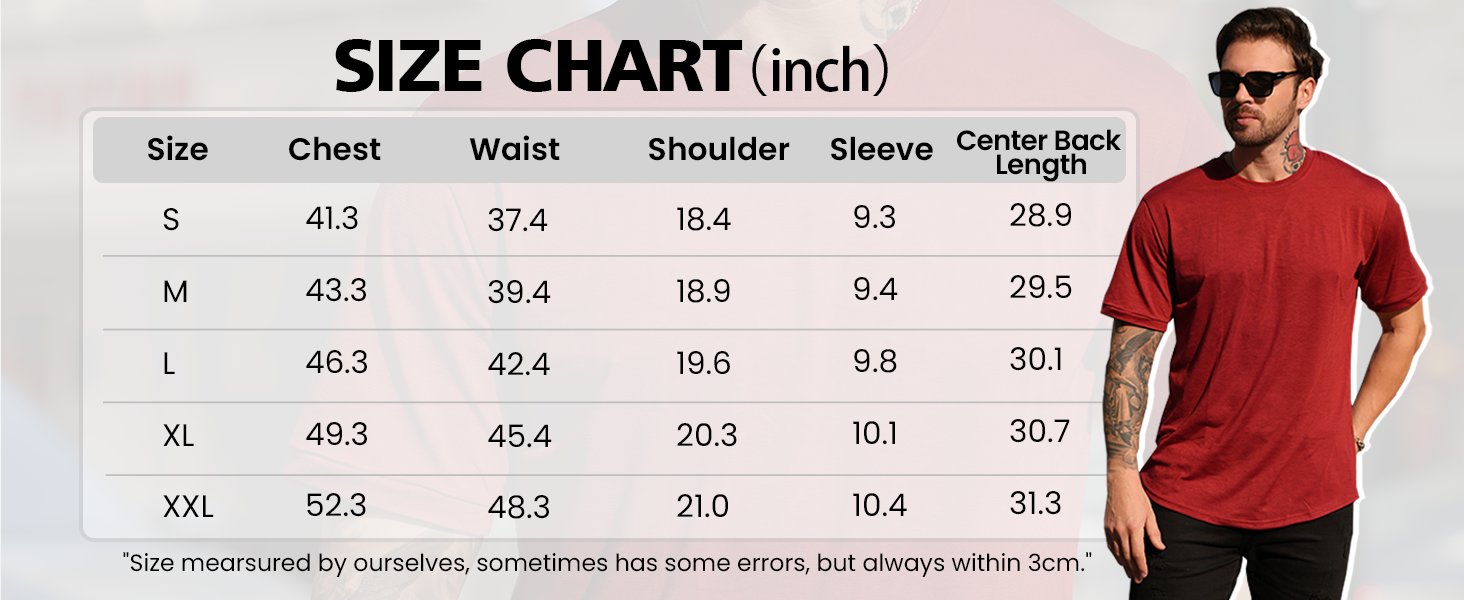 COOFANDY Men Muscle Workout T Shirt Gym Bodybuilding Active Short Sleeve Tee Top Black
